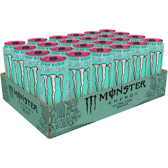 Monster Ultra Vice Guava, 16 fl. oz., 24 pk. 5