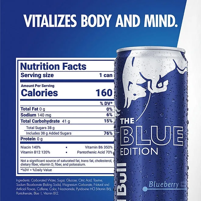Red Bull Energy Blue Edition 12 fl. oz., 24 pk. 3