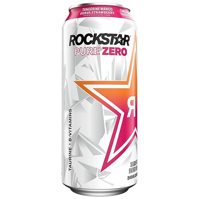 Rockstar Pure Zero Sugar Free Energy Drink Variety 16 fl. oz., 24 pk. 3