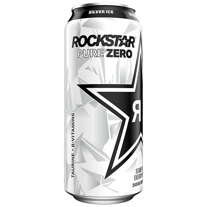 Rockstar Pure Zero Sugar Free Energy Drink Variety 16 fl. oz., 24 pk. 5