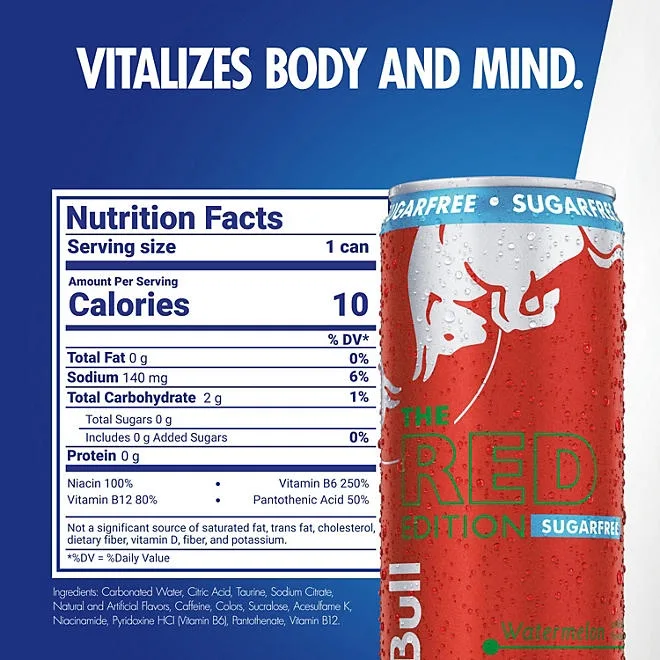 Red Bull Sugar Free Red Edition 8.4 fl. oz., 24 pk. 3
