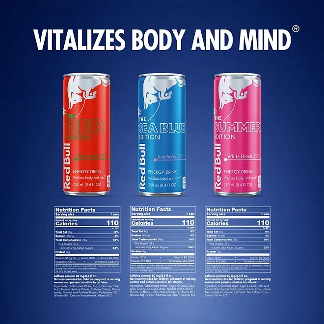 Red Bull Editions Variety Pack 8.4 fl. oz., 18 pk. 3