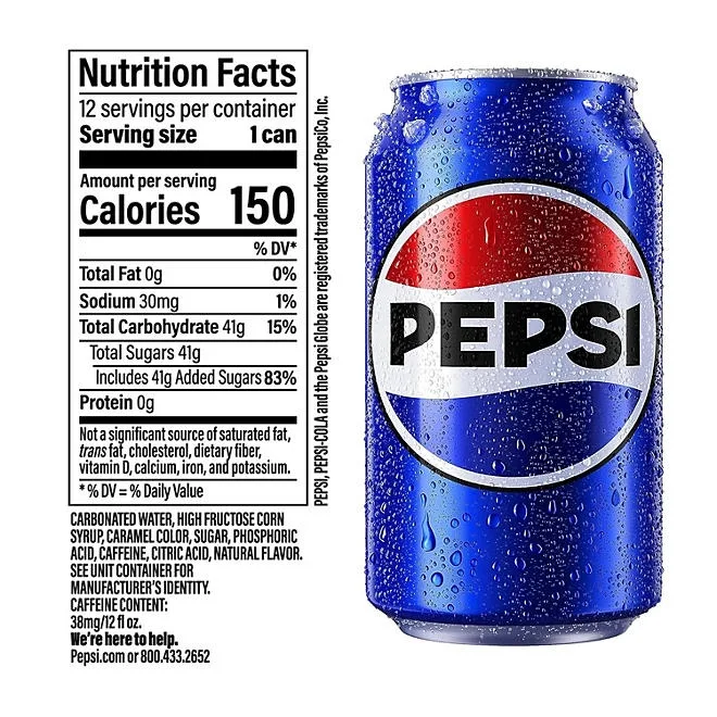 Pepsi Cola 12 fl. oz., 30 pk. 3