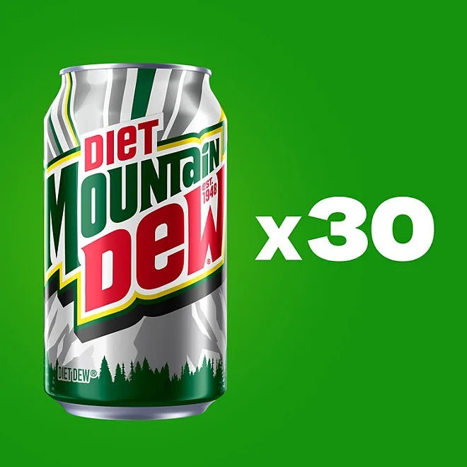 Diet Mountain Dew 12 fl. oz., 30 pk. 4