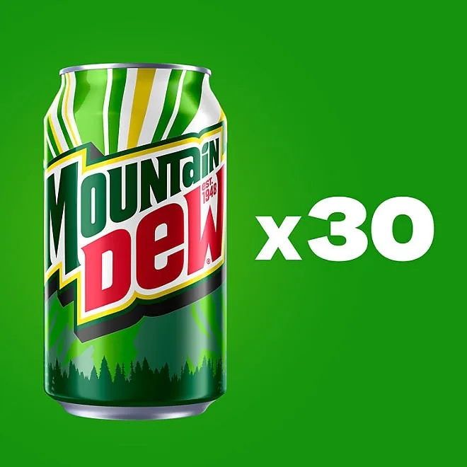 Mountain Dew 12 oz., 30 pk. 4