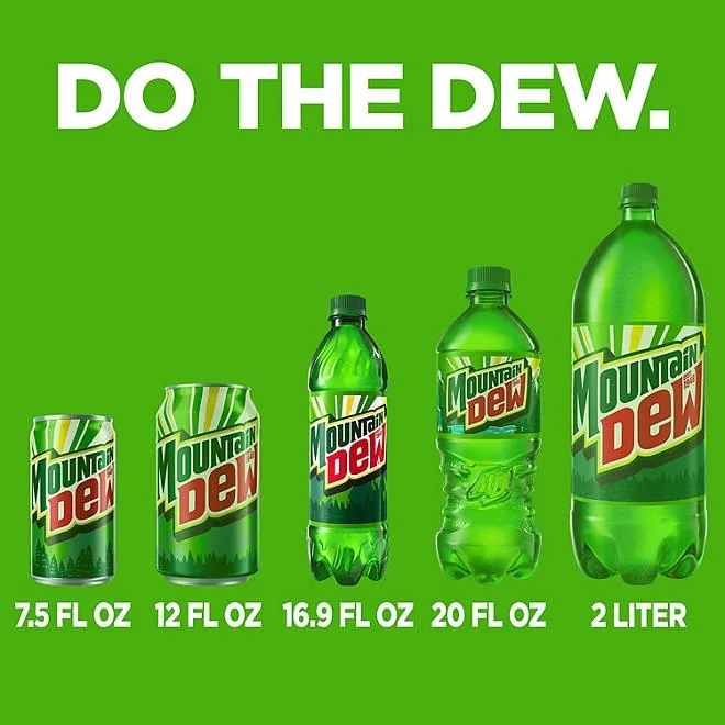 Mountain Dew Soda 16.9 fl. oz., 24 pk. 5