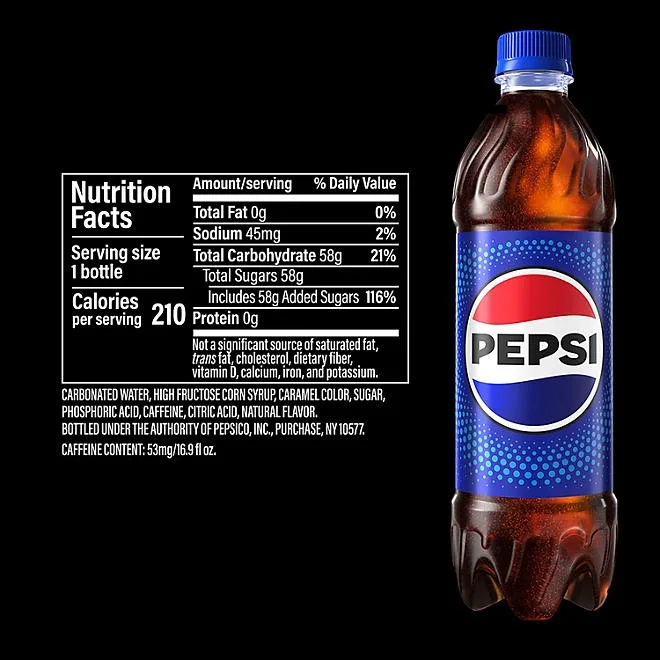 Pepsi Cola 16.9 fl. oz., 24 pk. 3