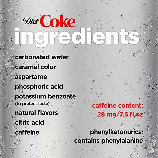 Diet Coke Soda Mini Cans, 7.5 fl. oz., 30 pk. 4