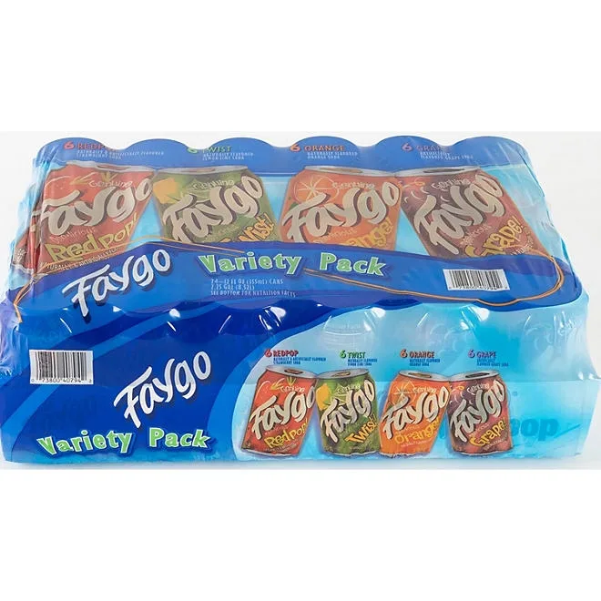 Faygo Soda Variety Pack 12 fl. oz., 24 pk. 2