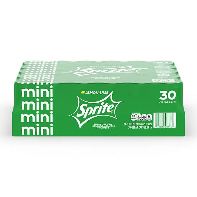 Sprite Mini Cans 7.5 fl. oz., 30 pk. 2