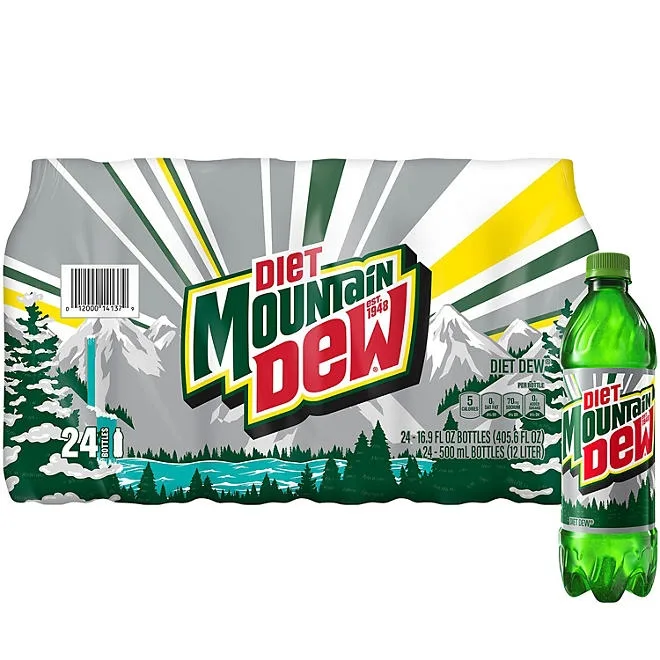Diet Mountain Dew 16.9 fl. oz., 24 pk. 2