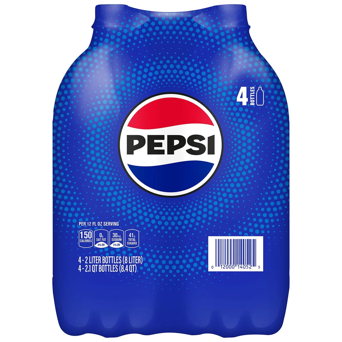 Pepsi Cola 2L, 4 pk.