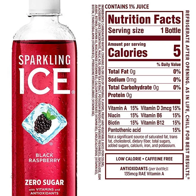 Sparkling Ice Red Variety Pack 17 fl. oz., 24 pk. 3