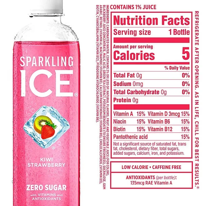 Sparkling Ice Red Variety Pack 17 fl. oz., 24 pk. 5