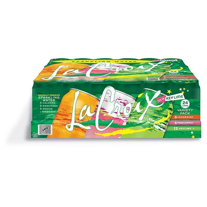 LaCroix Sparkling Water Key Lime Variety Pack 12 fl. oz., 24 pk. 2