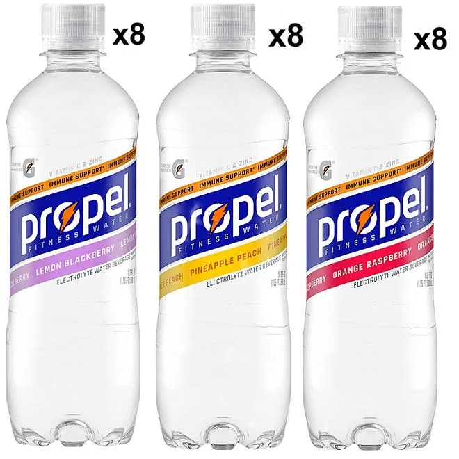 Propel Immune Support Zero Sugar Variety Pack 16.9 fl. oz., 24 pk. 4