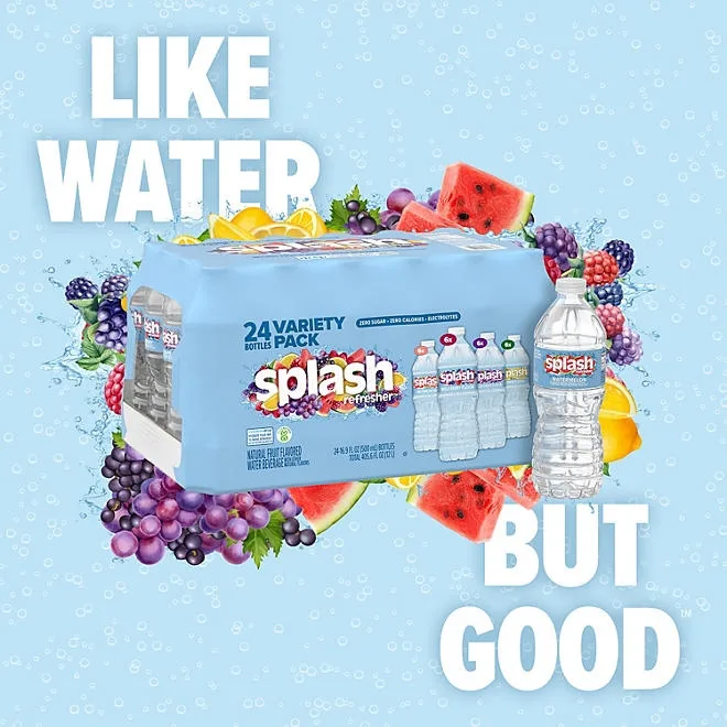 Splash Refresher Variety Pack 16.9 fl. oz., 24 pk. 5