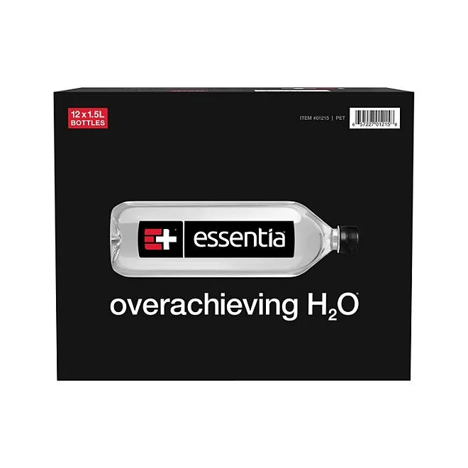 Essentia Bottled Water, Ionized Alkaline Water 1.5 L., 12 pk. 5