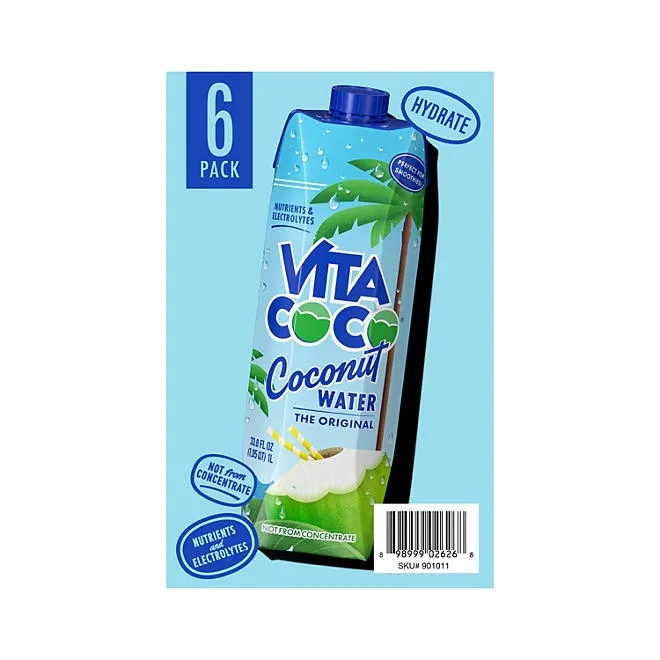 Vita Coco Original Coconut Water 1L, 6 pk. 4