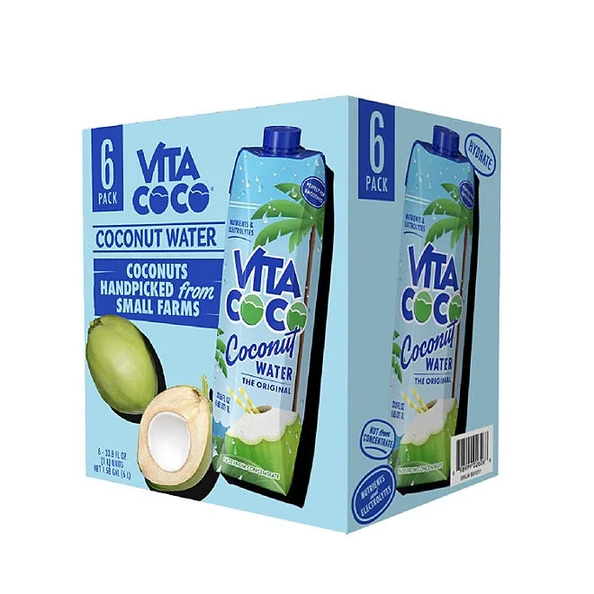 Vita Coco Original Coconut Water 1L, 6 pk. 2