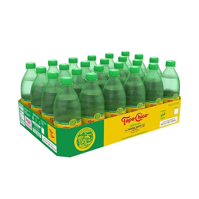 Topo Chico Twist of Lime Sparkling Mineral Water, 20 fl. oz., 24 pk. 2