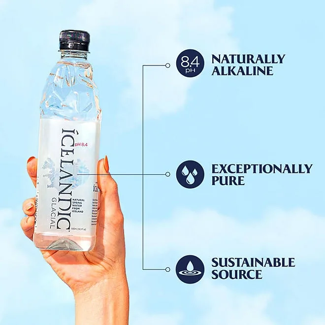 Icelandic Glacial Natural Spring Alkaline Water 33.81 fl. oz., 12 Pk. 4