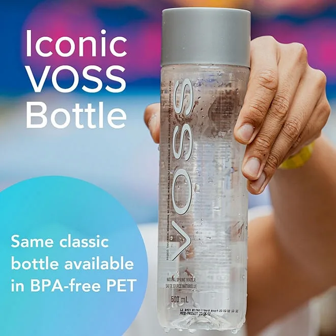 Voss Still Bottled Water 850 ml, 12 pk. 5