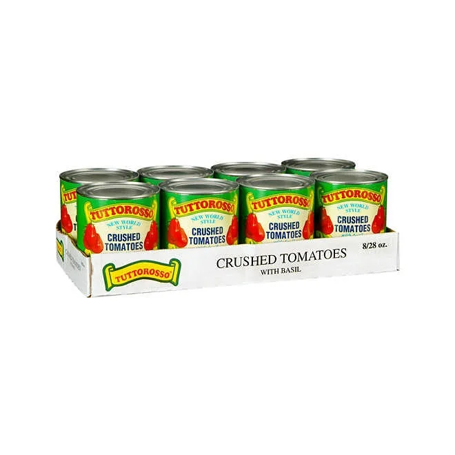 Tuttorosso Crushed Tomatoes with Basil (28 oz., 8 pk.) 2